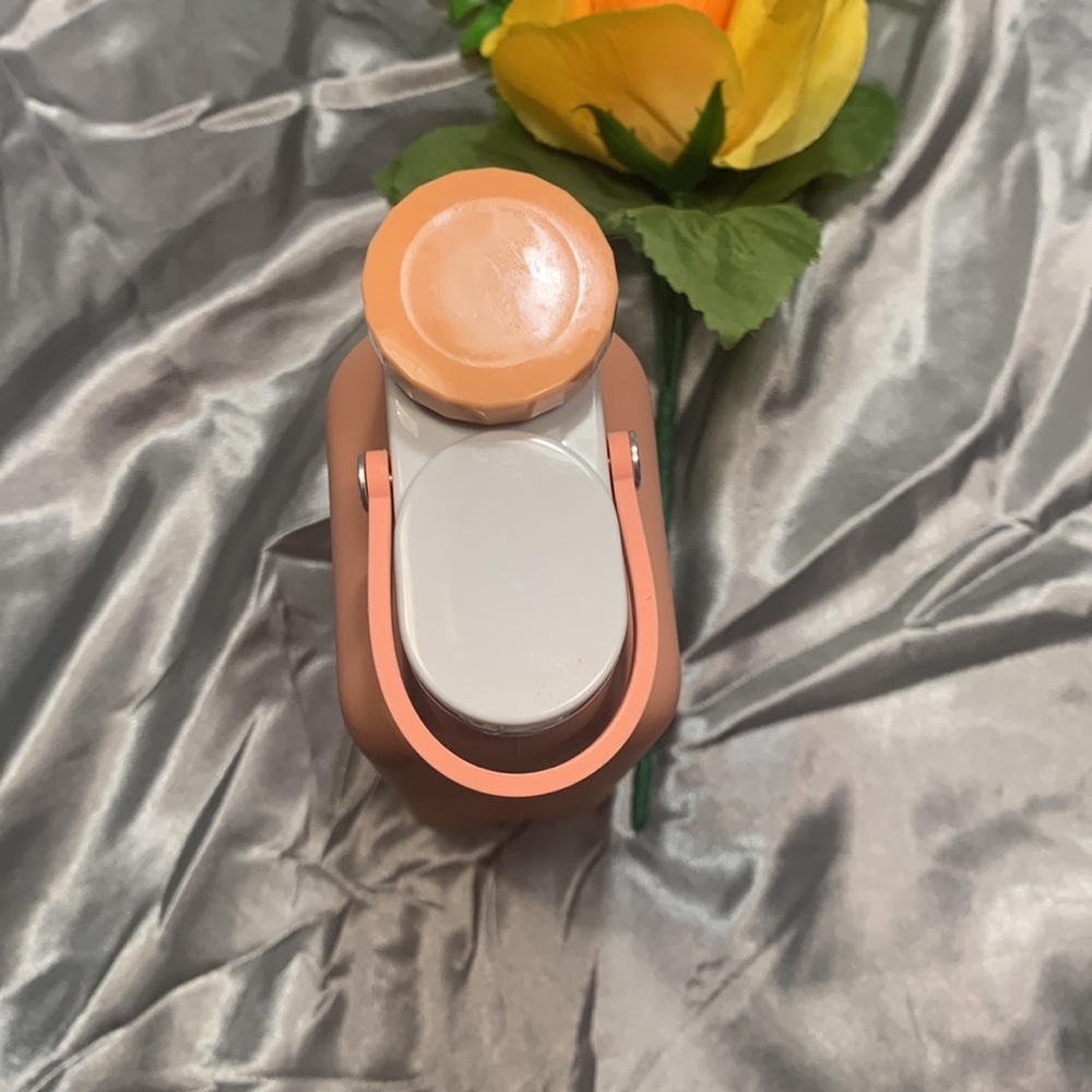 🌹Platinum Silicone • Peach Water Bottle • EPA Free •  600ml 20.5 Oz • - Picture 5 of 7